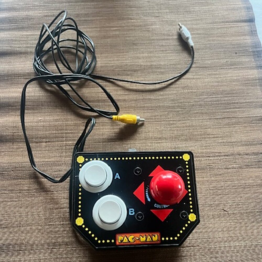 Jakks Pacific PAC-MAN Retro Plug & Play Arcade TV Game | 12-in-1 Classic Games